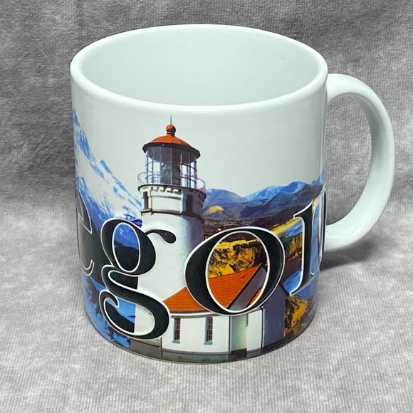 Oregon Adventure Mug By Americaware - 18 Oz  Popular Scenery Design - Picture 3 of 9